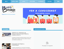 Tablet Screenshot of buenconsejolalaguna.com